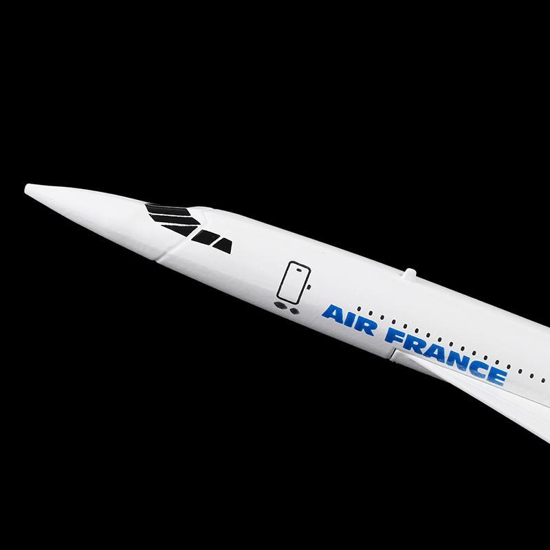 MỚI 16cm Air France Concorde Supersonic Phản Lực Máy Bay Máy Bay Máy Bay Kim Loại SKY