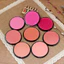 Bột trang điểm sân khấu chuyên nghiệp VN Blush, Hồng và Đỏ tươi, Thích hợp cho học sinh phim truyền hình và các dụng cụ trang điểm khác.