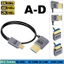 Cáp đồng trục Micro HDMI sang HDMI 2.1 có phích cắm HDMI 90 độ, 8K @ 60Hz 4K @ 120Hz, 0,3m / 0,6m / 1,2m, Dành cho máy ảnh kỹ thuật số, máy quay phim, HDTV, OD 2.5mm siêu mịn, 48Gbps