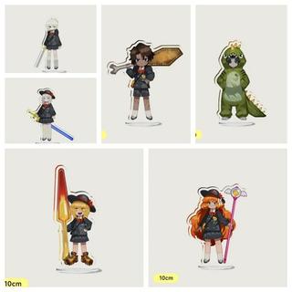 Limbus Company Standing 8cm Anime KeyChain ‌‌DonQuixote Faust April Fools' Day Men