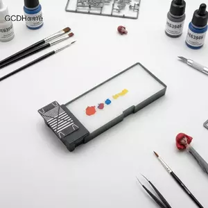 GCDHome Acrylic Model Coloring Wet Palette 20 Lưới Lưu Trữ Giữ Sơn Ướt Lý Tưởng Cho Dễ Dàng Lớp Tranh Studio Tool HOT