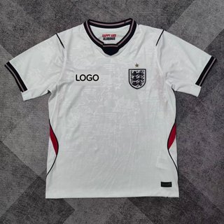 2026-27 Anh Sân Nhà Jersey Phiên Bản Quạt Tùy Chỉnh Tên Số Miếng Dán AAA + S-4XL Chất Lượng Cao Cấp Thoáng Khí Nhanh Khô Độ Ẩm Áo Bóng Đá Nam Trưởng Thành Đồng Phục Bóng Đá