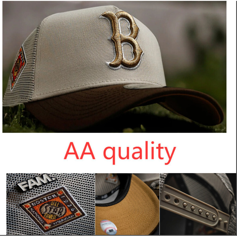 Mũ Baseball MLB Boston Sox Đỏ Stone/Wheat - Phù hợp Cho Người Hâm Mộ Bóng Chày