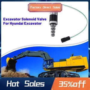 Phụ kiện thay thế XJBN-00382 XJBN00382 Van điện từ máy xúc KDRDE5K-20 / 40C07-109 cho máy xúc XJBN-00014 R215-7 R225-7
