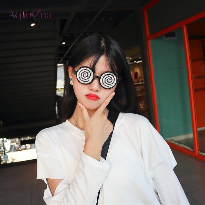 Kính Mắt Mờ Cosplay Họa Tiết Anime Vertigo Ngộ Nghĩnh, Đạo Cụ Phù Hợp Cho Tiệc Sinh Nhật