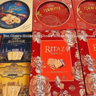 Bánh quy Ritaz Gold thập cẩm hộp giấy 270g