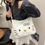 Túi Xách Đeo Vai & Balo Hello Kitty 2 Trong 1 - Phong Cách Hàn Quốc - Nữ - Chất Liệu Da Tổng Hợp Cao Cấp - Thiết Kế Thôn