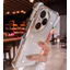 Ốp điện thoại, dành cho Honor 400 Pro và Honor 400Lite, ốp lưng, trong suốt, mạ điện, chống sốc, mềm mại, bảo vệ bốn góc của điện thoại thông minh, nắp