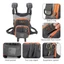SUIT Gói ngực câu cá bay thực tế với nhiều túi lưu trữ để tổ chức giải quyết và truy cập nhanh