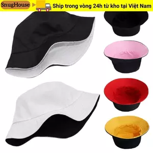 Mũ đi biển SNUGHOUSE, Mũ xô vành lớn hai mặt, Chống nắng mùa xuân mùa hè có thể gập lại Mũ chống nắng di động dành cho nam giới