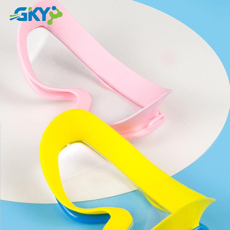 GKY Kính lặn chuyên nghiệp khung lớn chống thấm nước và chống sương mù trực tuyến phổ biến, kính bơi người lớn GKY