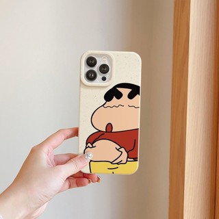 Ốp Lưng iPhone Mềm Thân Thiện Môi Trường Shin Béo Chống Sốc, Bảo Vệ Cam - iP 7/8/X/XS/11/12/13/14/15/16/17Pro/Max