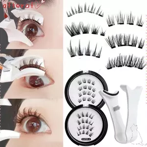 Lông mi từ tính AFTEROF, Lông mi giả mềm, Ứng dụng dễ dàng Tác dụng tự nhiên Không keo Làm đẹp Lông mi Cung cấp Sử dụng hàng ngày