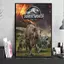 Classic Jurassic Park Retro Jurassic World Dinosaur Canvas Painting Art Home Wall Decor Canvas Poster
