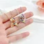Bán Chạy Công Nghiệp Nặng Kem Zircon Xương Đòn Dây Xích Có Thể Điều Chỉnh Chiều Dài Phong Cách Độc Đáo Khí Quyển Hợp Thời Trang