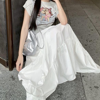 VM-Váy Suông Đơn Giản Cho Nữ Mùa Hè/xuân