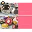 {TB & Bag} 12 Hộp thiếc hoa thanh lịch Mini DIY Bình nến Balm Hộp đựng rỗng tròn.