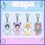 SQ3 AESPA KARINA Móc khóa Acrylic GISELLE WINTER Mặt dây chuyền NING Túi dễ thương Phụ kiện ngoại vi ngôi sao QS3