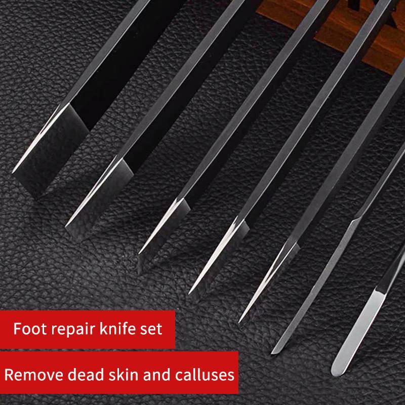 ZTHOME Bộ Dao Làm Móng Chân Callus Dụng Cụ Cắt Móng Tay Để Loại Bỏ Da Chết Cạp Sửa Chữa Nhà Chân Móng Tay Rãnh Hiện Vật HOT
