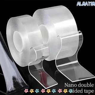Băng keo hai mặt ALMA1, Băng Nano dính chắc chắn trong suốt, Phụ kiện phòng tắm Băng liền mạch chống thấm nước hai mặt có thể tái sử dụng