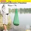 Lồng cá xanh CORALTIDE, Túi câu cá Nylon xanh, Dễ dàng mang theo Giỏ câu cá có thể gập lại và câu cá bảo vệ
