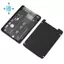 Bộ chuyển đổi M.2 sang vỏ SATA 2.5, Bộ chuyển đổi SSD NGFF dựa trên sang thẻ SATA 3.0 Hợp kim nhôm màu đen Hỗ trợ 2230 2242 2260 2280