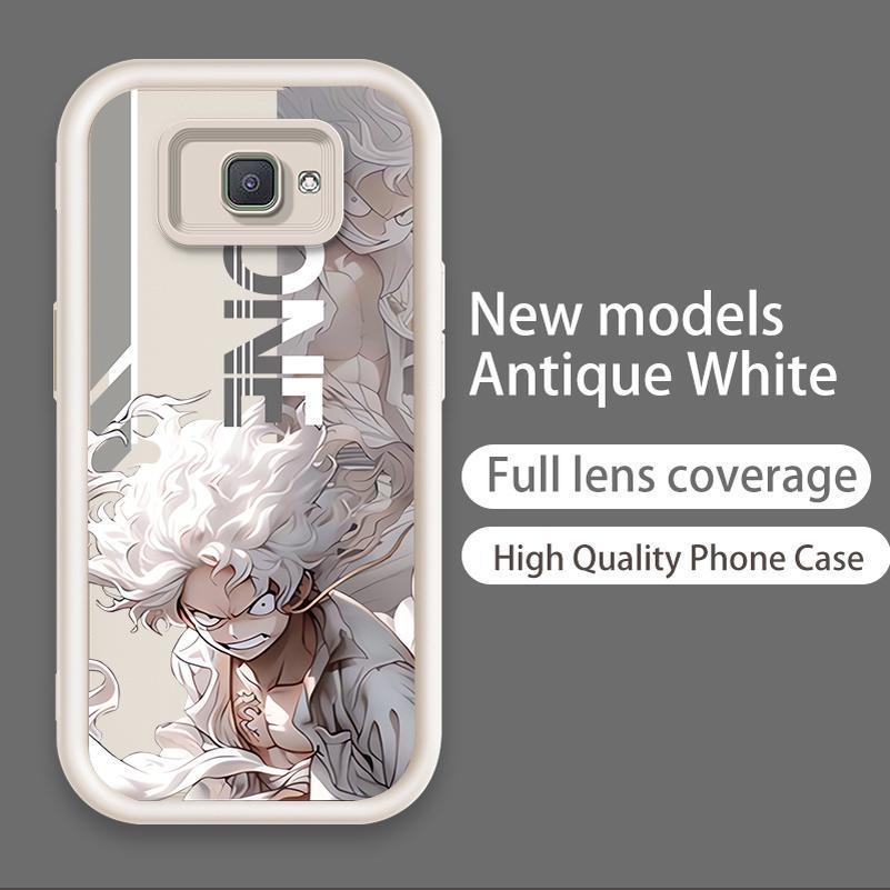 Ốp Lưng Cho Samsung J7 Prime Hoạt Hình Silicone Bé Gái Mềm TPU One Piece Five Gear Luffy Angel Eye Vỏ Điện Thoại Chống Sốc