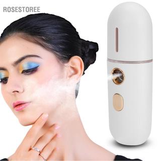 Rosestoree 12ml Máy xông hơi mặt sạc USB cầm tay Máy phun sương dưỡng ẩm tiện dụng