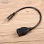 Guansfs Giắc cắm âm thanh nam guansfs 3,5 mm sang cáp USB 2.0 loại A