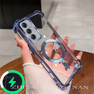 Thích hợp cho Ốp điện thoại Samsung A16 A17 A26 A36 5G A56 5G họa tiết CD vòng hút từ tính TPU chống rơi dây đeo vỏ mềm 0050