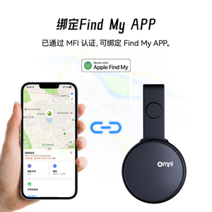 AirTag Cùng Phong Cách Bluetooth Xe Đạp Theo Dõi Sử Dụng Phần Mềm Findmy Mini Tuổi Thọ Pin Thiết Bị Bluetooth