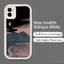 Vỏ Cho Redmi A1 A2 Hoạt Hình Silicon Đáng Yêu TPU Mềm Môi Trường Núi Thiên Thần Mắt Chống Sốc Vỏ Điện Thoại