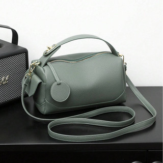 Túi đeo vai bằng da mềm đi lại Boston Crossbody Túi đeo vai dung tích lớn