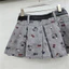Váy Ngắn Denim Xếp Ly In Hình Ngọt Ngào Nữ Mùa Hè 2026 Phong Cách Mới Cao Cấp Hông Chống Xước Váy Chữ a Tren