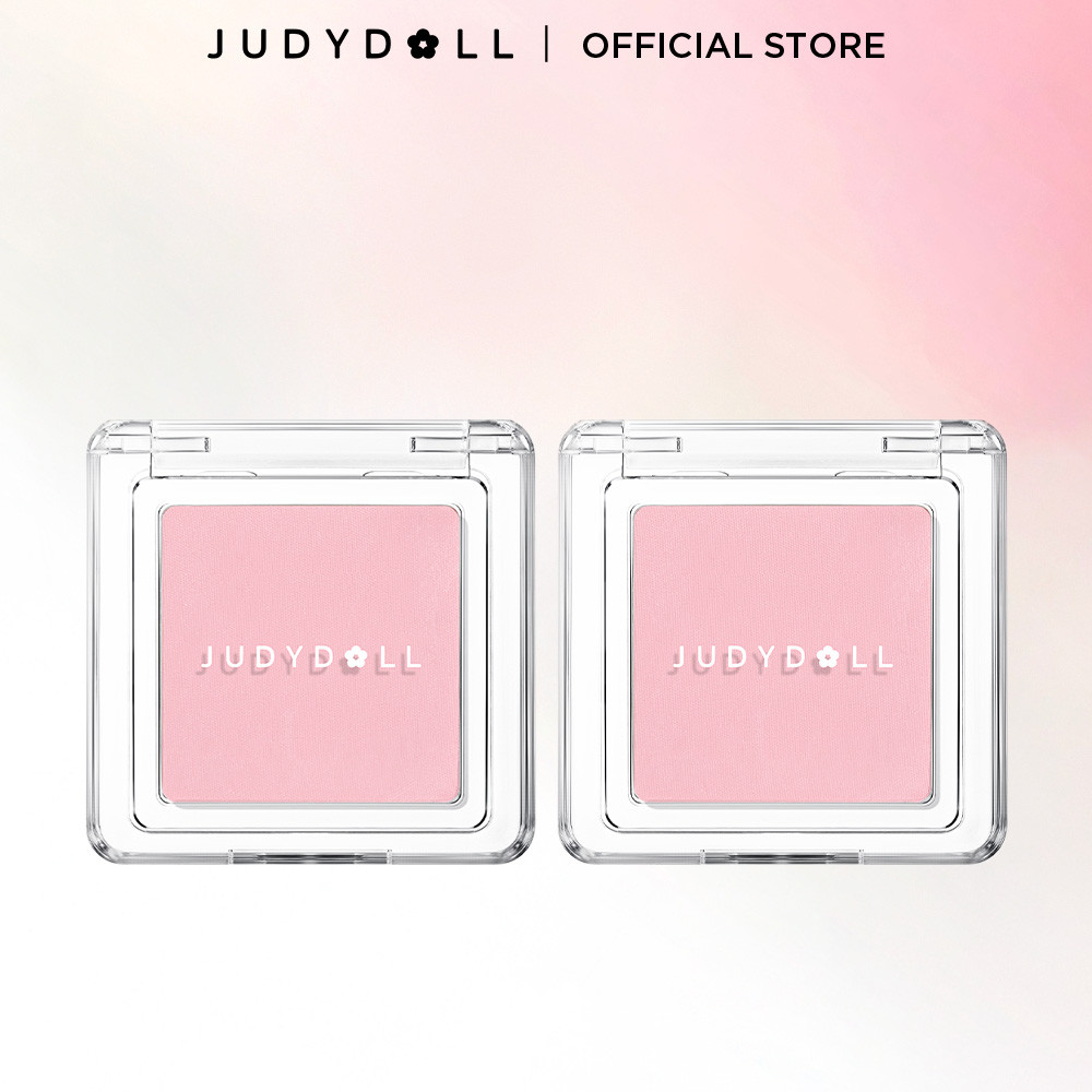 [Combo 2] Phấn Má Hồng JUDYDOLL 2g Đơn Sắc Mịn Lì Chuẩn Màu Trang Điểm Tự Nhiên Lâu Trôi Bền Màu