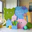 12cm Sang Trọng Vải Sang Trọng Quái Vật DIY Handmade Chất Liệu Túi Ghế Nền Ban Trang Trí Vải Vòng Sáng Tạo Flannel 5.11
