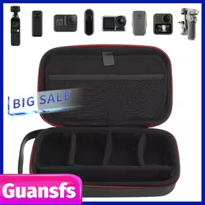 Guansfs Guansfs TELESIN Đa Năng Chống Nước Camera Hành Động Phụ Kiện Túi Bảo Quản Hộp Cho Gopro Hero8