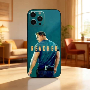TP-2 Nam Diễn Viên A-Alan R-Ritchson Ốp Lưng Điện Thoại iPhone17,16,15,13,12 Plus, Max Mềm Silicone Đen Cover