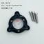 Bánh trước ba lỗ Xe máy điện dày bánh xe sửa đổi bước bánh xe mặt bích 4.8 đến 7.0-Hole Wheel