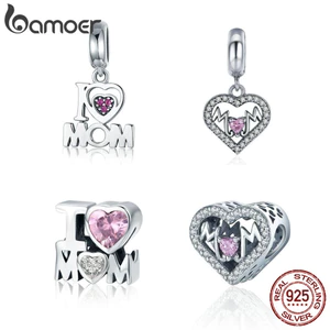 Mặt Dây Bamoer Bằng Kim Bạc 925 Tự Thiết Kế Dây Chuyền/ Vòng Tay Thời Trang BSC213