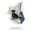 Áo thun ngắn tay phong cách dễ thương Puppy In, ưu đãi mùa hè