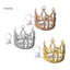 Vương miện thú cưng lấp lánh có thể điều chỉnh với kim cương giả – Tiara dễ thương cho mèo Chó nhỏ Dây rút Mũ tiệc Cosplay Đạo cụ ảnh hoàn hảo cho thú cưng Đông Nam Á cho mèo
