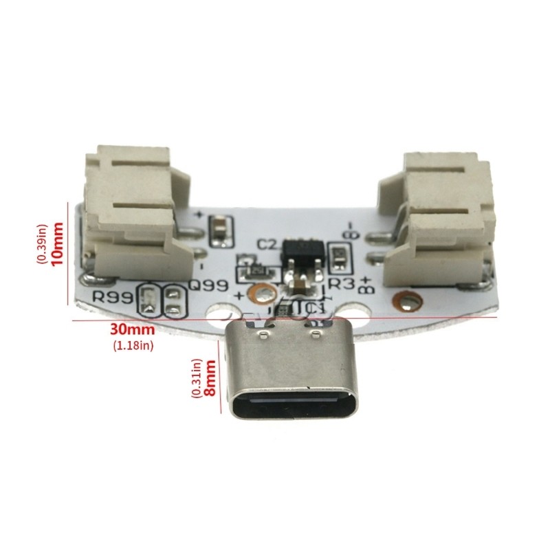 Mô-đun sạc Kelnny Type C cho bảng sạc pin Lithium 3 7V
