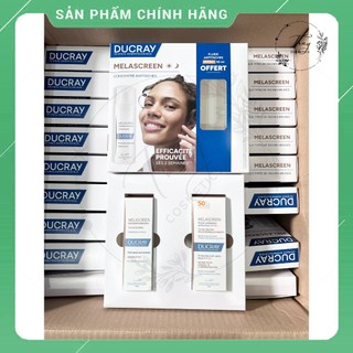 Set Tinh Chất Nám Ducray Melascreen 30ml và Kem Chống Nắng 50ml Giúp Sáng Da, Chống Lão Hóa