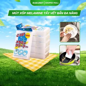 Mút xốp melamine tẩy rửa vết bẩn đa năng làm sạch nhà bếp nhà tắm bờ tường an toàn cho da tay