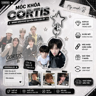 Móc khoá Cortis hình ngôi sao- TRÍ DECOR SHOP