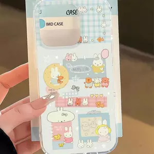 Ngôi nhà thỏ màu xanh nhạtPhù hợp với 171615promax hai lớp XR/XS đơn giản 11/12