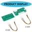 Btsg Dual PSU Riser Card 24PIN sang 4PIN Bộ chuyển đổi bảng khởi động Bộ chuyển đổi dây ADD2psu cho khai thác BTC