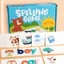 Trò chơi đánh vần cho trẻ em Đồ chơi học tập lấy cảm hứng từ Montessori dành cho bạn bè Gia đình