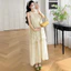 Trang phục bà bầu mùa hè - Váy dáng rộng dễ thương